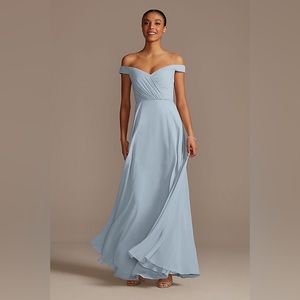 Bridesmaid dress from David’s bridal
